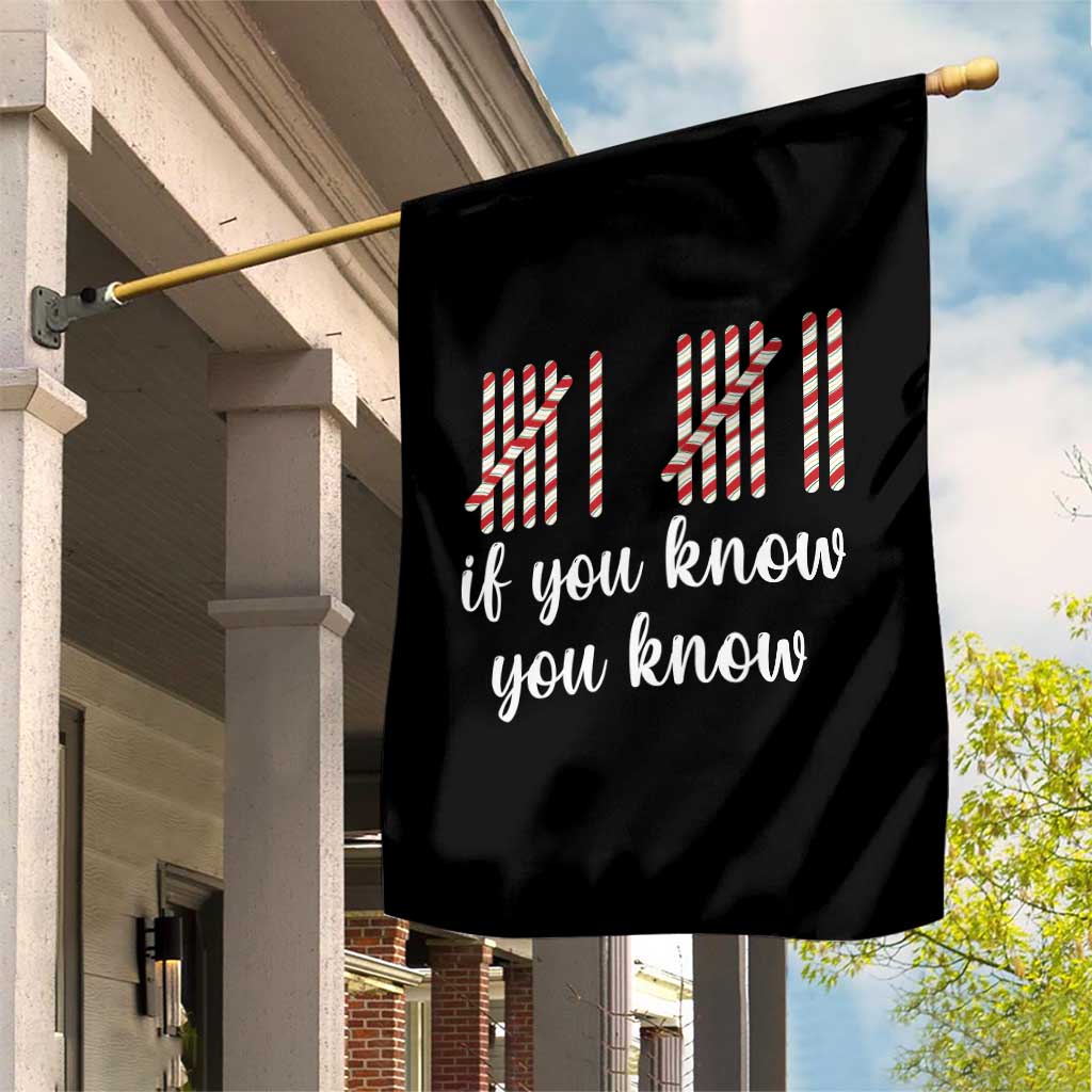 Funny 67 Christmas Garden Flag If You Know You Know Six Seven Meme Canday Cane TS11 Print Your Wear