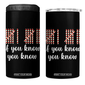 Funny 67 Christmas 4 in 1 Can Cooler Tumbler If You Know You Know Six Seven Meme Canday Cane TS11 One Size: 16 oz Black Print Your Wear