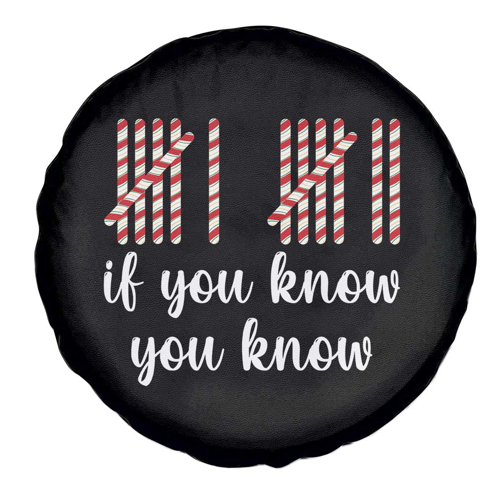 Funny 67 Christmas Spare Tire Cover If You Know You Know Six Seven Meme Canday Cane TS11 Print Your Wear