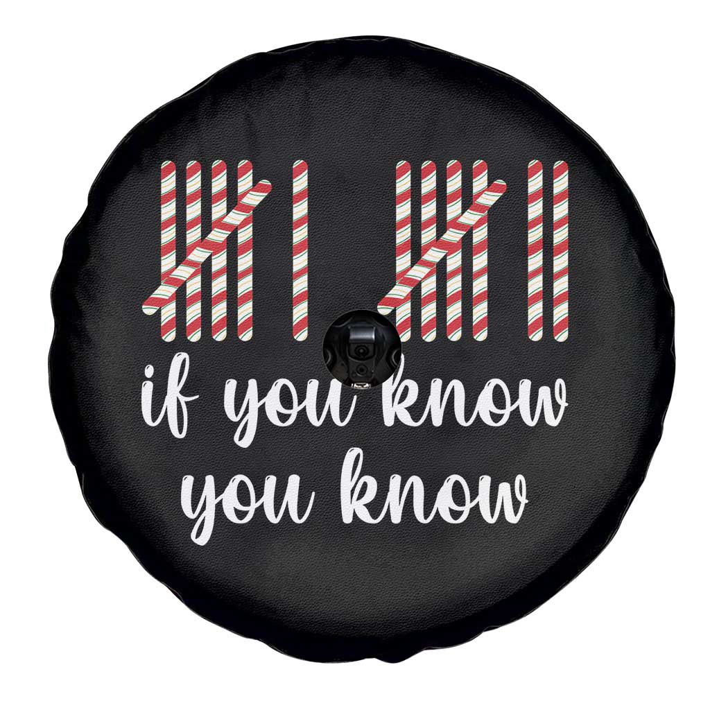 Funny 67 Christmas Spare Tire Cover If You Know You Know Six Seven Meme Canday Cane TS11 Print Your Wear
