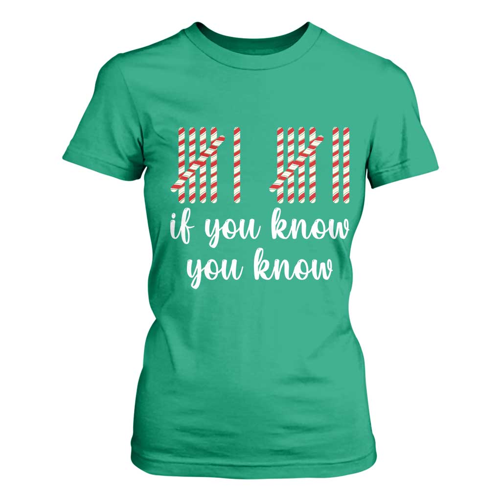 Funny 67 Christmas T Shirt For Women If You Know You Know Six Seven Meme Canday Cane TS11 Irish Green Print Your Wear