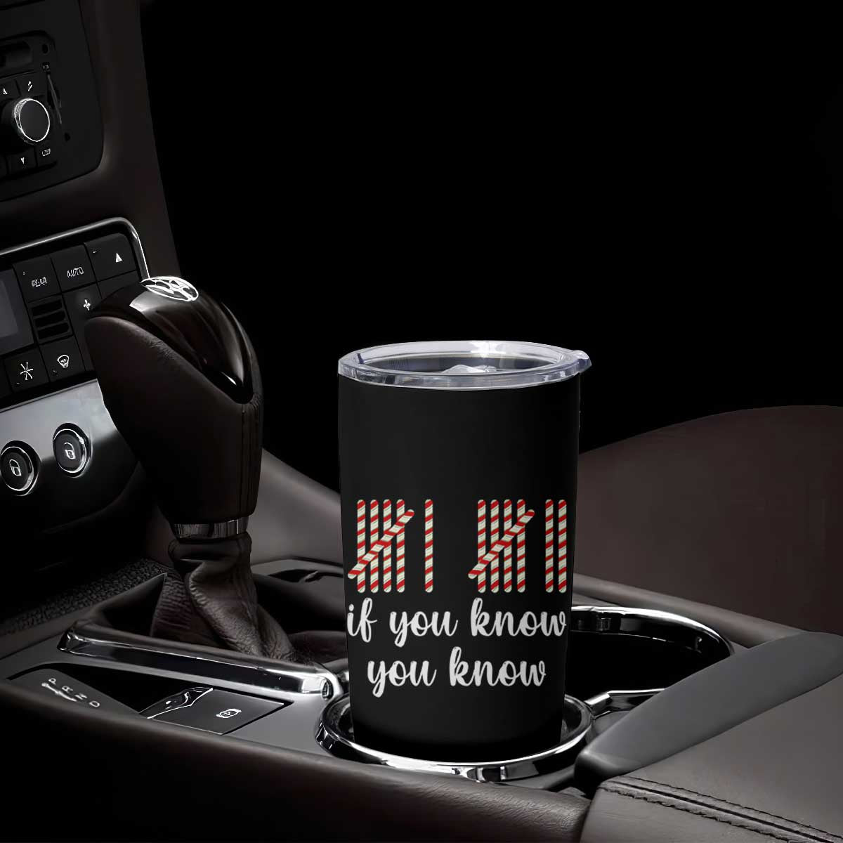 Funny 67 Christmas Tumbler Cup If You Know You Know Six Seven Meme Canday Cane TS11 Print Your Wear