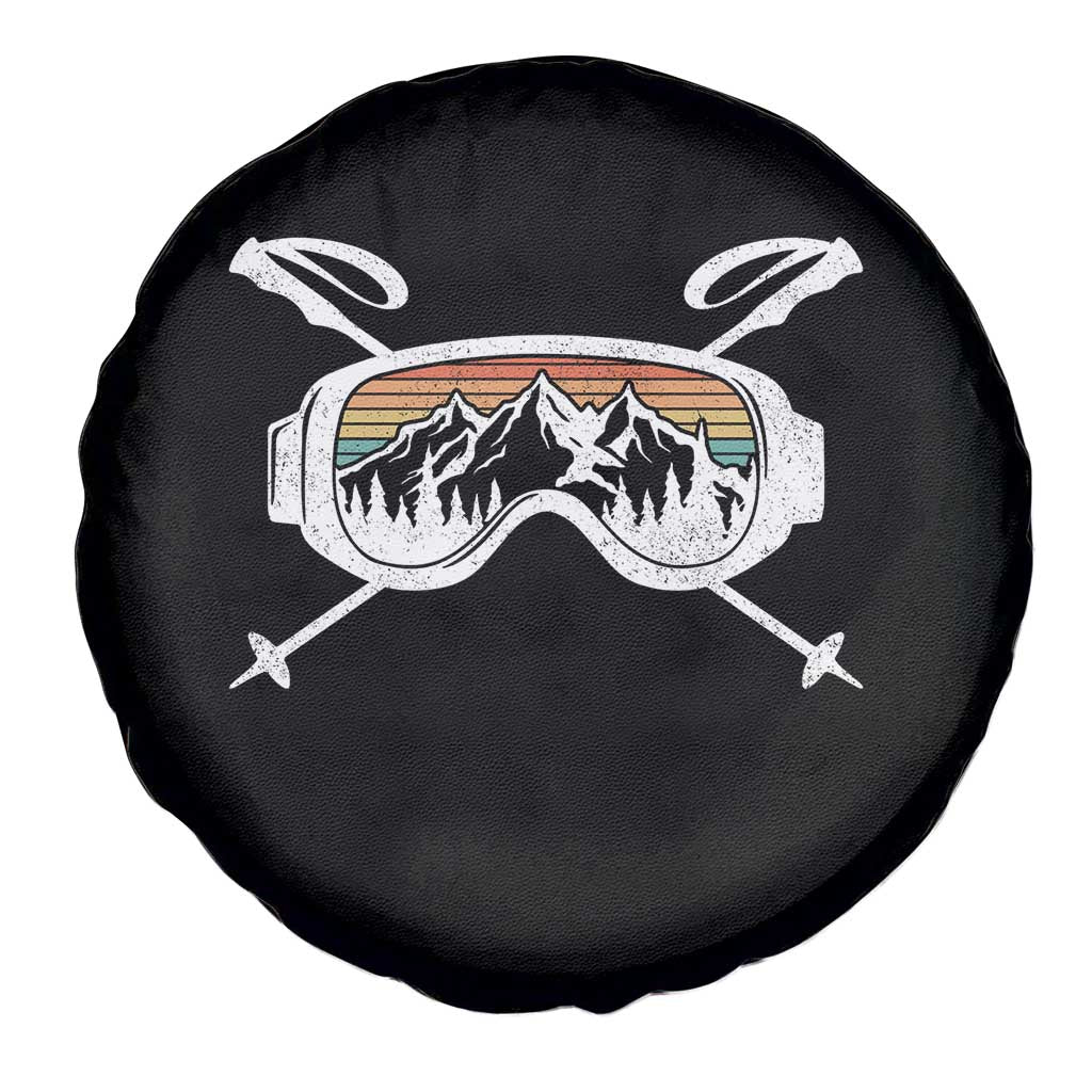 Ski Goggles Mountain Snow Skiing Retro Winter Vacation Spare Tire Cover TS11 Print Your Wear