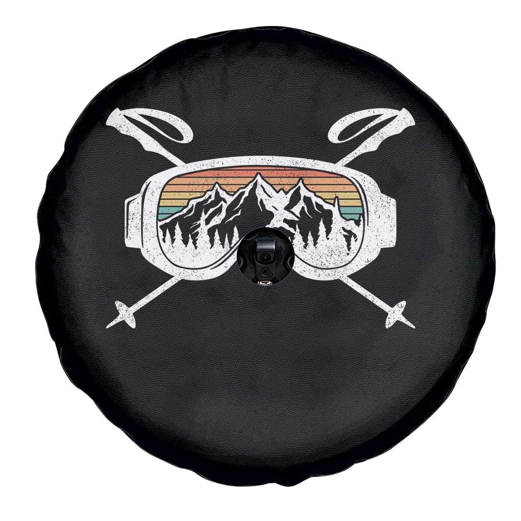 Ski Goggles Mountain Snow Skiing Retro Winter Vacation Spare Tire Cover TS11 Print Your Wear
