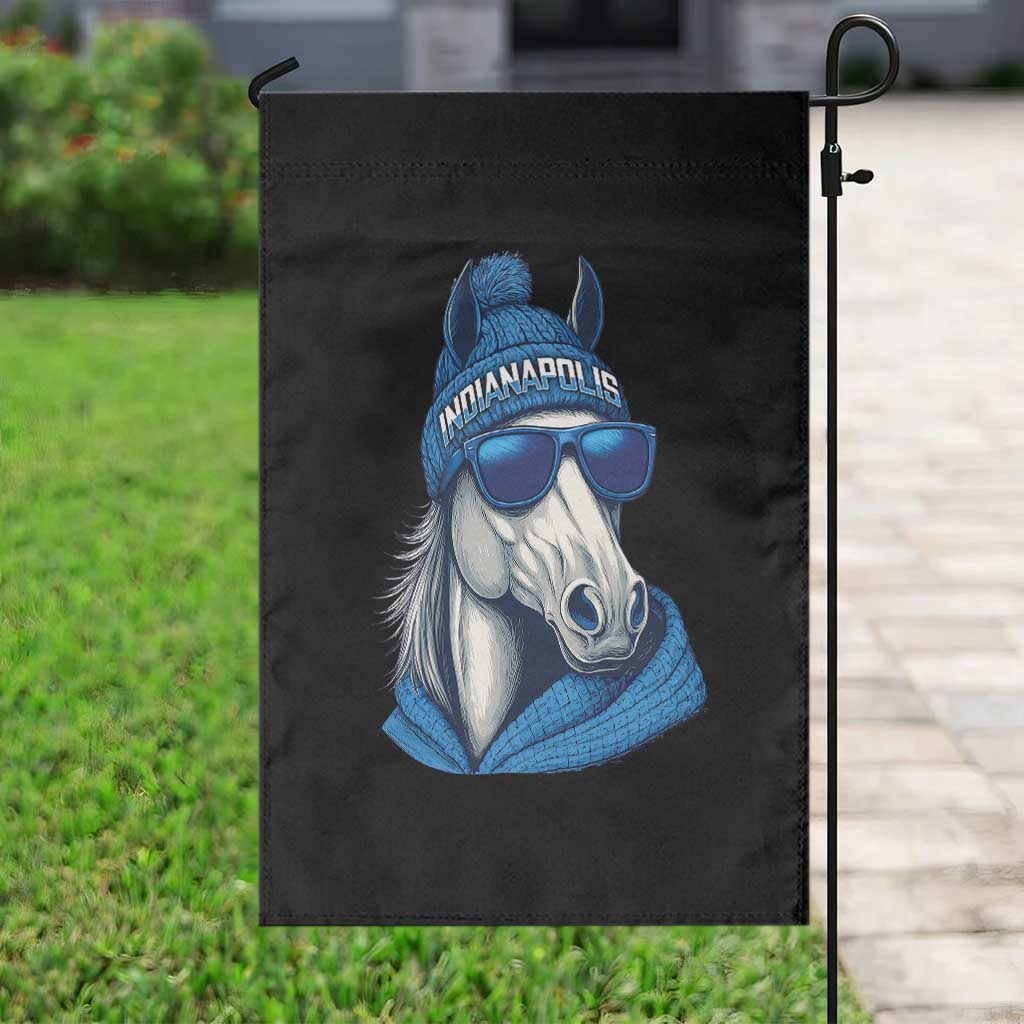 IFC Game Day Garden Flag Blue Sunglasses Football Game Sport Lover TS11 Print Your Wear