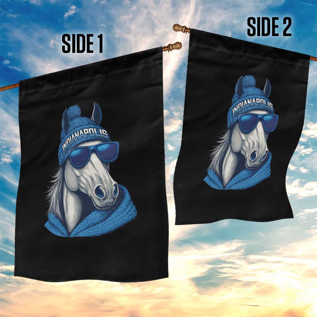 IFC Game Day Garden Flag Blue Sunglasses Football Game Sport Lover TS11 Print Your Wear