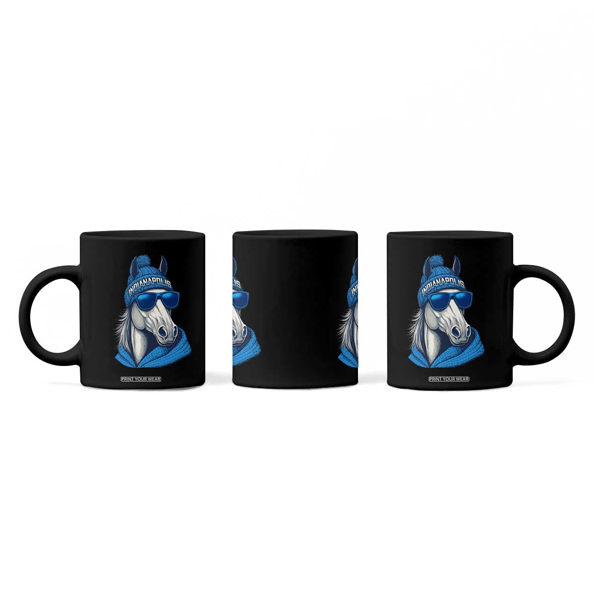 IFC Game Day Coffee Mug Blue Sunglasses Football Game Sport Lover TS11 Print Your Wear