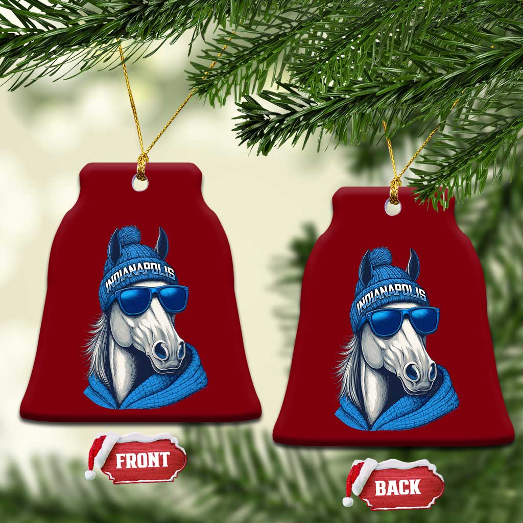 IFC Game Day Ceramic Ornament Blue Sunglasses Football Game Sport Lover TS11 Print Your Wear