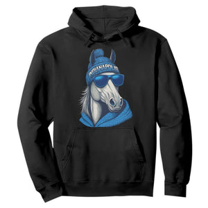 IFC Game Day Hoodie Blue Sunglasses Football Game Sport Lover TS11 Black Print Your Wear