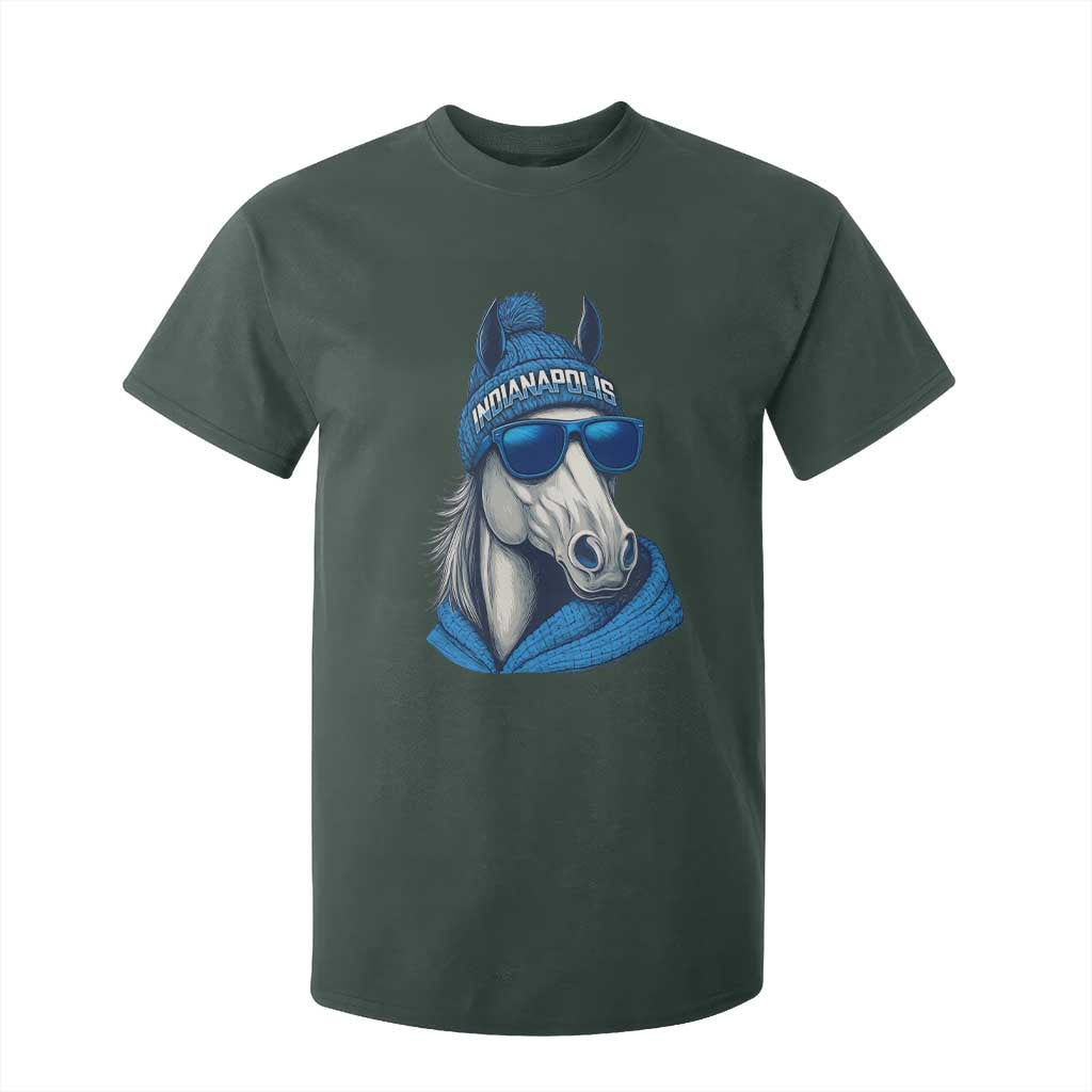 IFC Game Day T Shirt For Kid Blue Sunglasses Football Game Sport Lover TS11 Dark Forest Green Print Your Wear