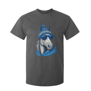 IFC Game Day T Shirt For Kid Blue Sunglasses Football Game Sport Lover TS11 Dark Heather Print Your Wear
