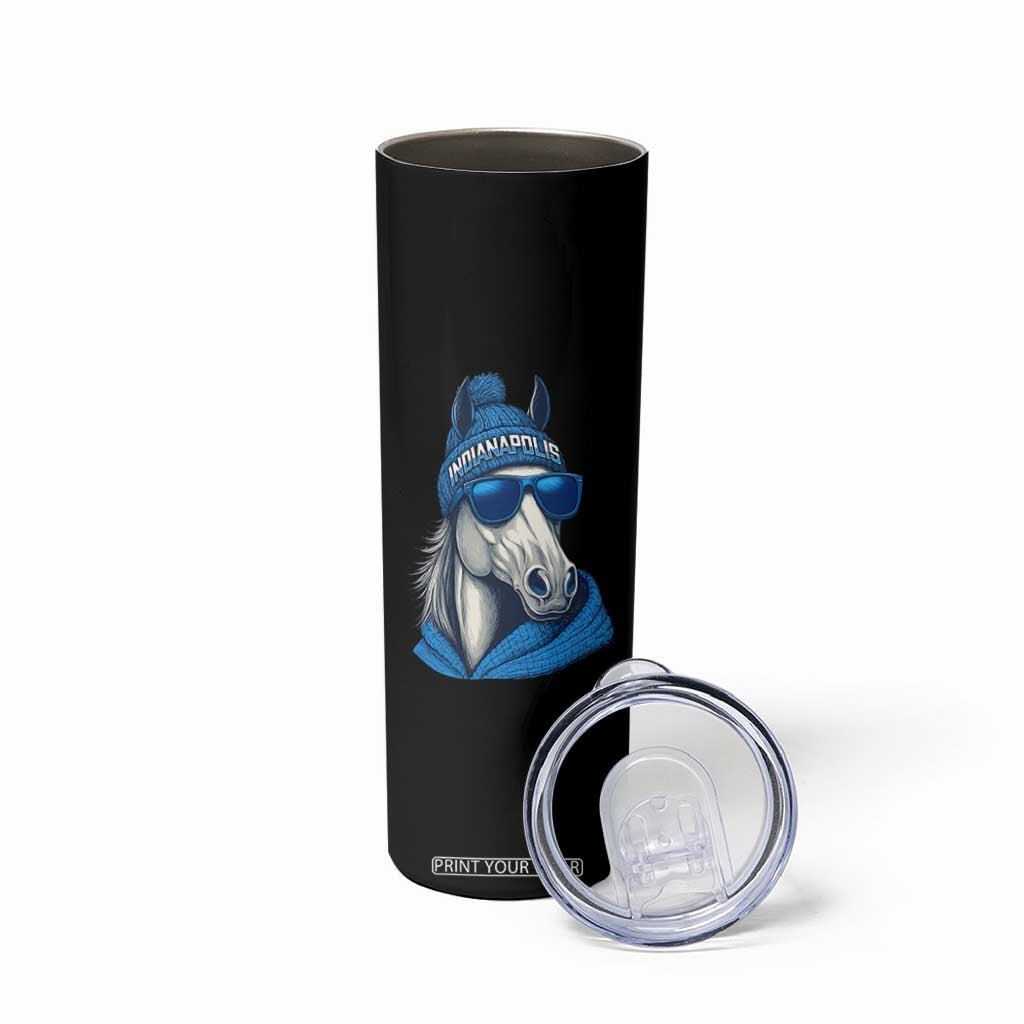 IFC Game Day Skinny Tumbler Blue Sunglasses Football Game Sport Lover TS11 Print Your Wear
