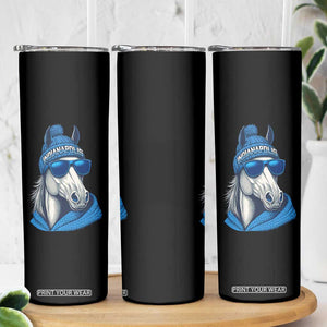 IFC Game Day Skinny Tumbler Blue Sunglasses Football Game Sport Lover TS11 Print Your Wear