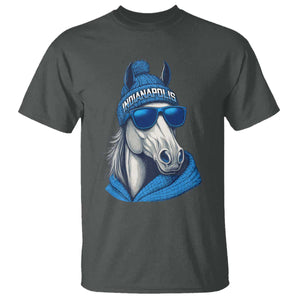 IFC Game Day T Shirt Blue Sunglasses Football Game Sport Lover TS11 Dark Heather Print Your Wear