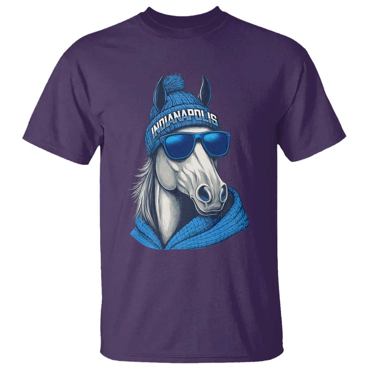 IFC Game Day T Shirt Blue Sunglasses Football Game Sport Lover TS11 Purple Print Your Wear