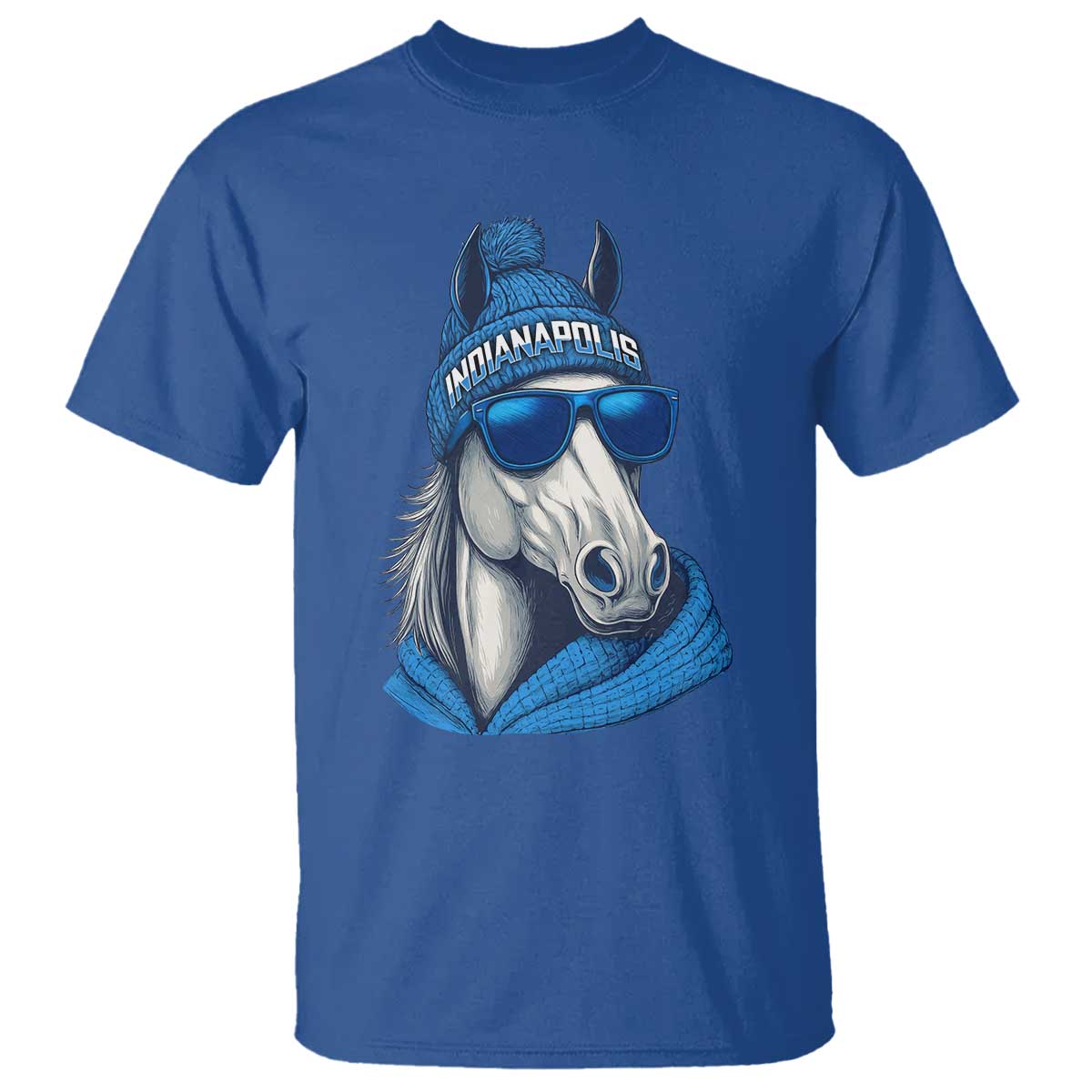 IFC Game Day T Shirt Blue Sunglasses Football Game Sport Lover TS11 Royal Blue Print Your Wear