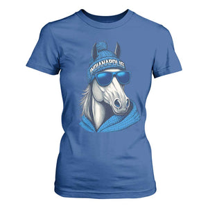 IFC Game Day T Shirt For Women Blue Sunglasses Football Game Sport Lover TS11 Royal Blue Print Your Wear
