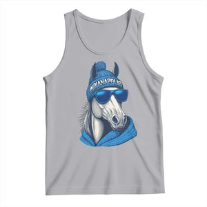 IFC Game Day Tank Top Blue Sunglasses Football Game Sport Lover TS11 Athletic Heather Print Your Wear
