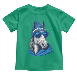 IFC Game Day Toddler T Shirt Blue Sunglasses Football Game Sport Lover TS11 Irish Green Print Your Wear