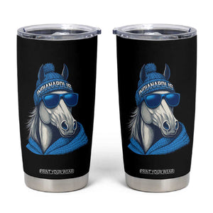 IFC Game Day Tumbler Cup Blue Sunglasses Football Game Sport Lover TS11 Black Print Your Wear
