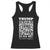 Funny Trump Dance QR Code Racerback Tank Top Scan Me You Won't Regret It TS11 Black Print Your Wear