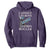 Funny Mardi Gras Laissez Les Bons Temps Rouler Hoodie Bourbon Street Sign TS11 Purple Print Your Wear