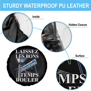 Funny Mardi Gras Laissez Les Bons Temps Rouler Spare Tire Cover Bourbon Street Sign TS11 Print Your Wear