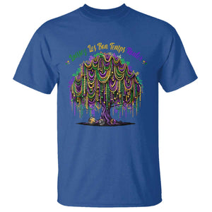 Funny Mardi Gras Bead Tree Carnival New Orleans Coconut T Shirt TS11 Royal Blue Print Your Wear