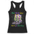 Funny Mardi Gras Racerback Tank Top These Boots Were Made For Marching TS11 Black Print Your Wear