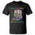 Funny Mardi Gras T Shirt These Boots Were Made For Marching TS11 Black Print Your Wear