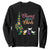 Funny Courir De Mardi Gras Sweatshirt Chasing Dem Chicks Carnival TS11 Black Print Your Wear