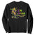Funny I'm Catchin' If You're Throwin' Mardi Gras Sweatshirt Crawfish Beads Fleur De Lys TS11 Black Print Your Wear