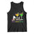 Funny Mardi Gras Drinking Tank Top Drink Drank Drunk Glass Of Wine Alligators TS11 Black Print Your Wear