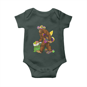 Funny Bigfoot Carnival Mardi Gras Party Baby Onesie TS11 Print Your Wear