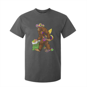 Funny Bigfoot Carnival Mardi Gras Party T Shirt For Kid TS11 Dark Heather Print Your Wear