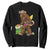 Funny Bigfoot Carnival Mardi Gras Party Sweatshirt TS11 Black Print Your Wear