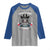 Funny American Texan Raglan Shirt I Am A BBQ Eating Beer Drinking Gun Owning Texan TS11 Sport Gray Royal Print Your Wear