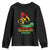 Christian African American Youth Sweatshirt Heritage Of Unshakable Faith Black History Month TS11 Black Print Your Wear