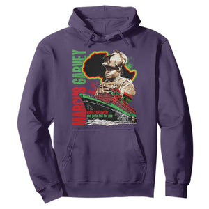 Marcus Garvey Hoodie Would I Not Suffer And Go To Hell For You Black History Month TS11 Purple Print Your Wear