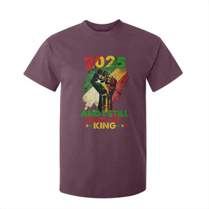 2025 And I Still Dream Like King T Shirt For Kid Martin Luther King Day Black History Month TS11 Maroon Print Your Wear