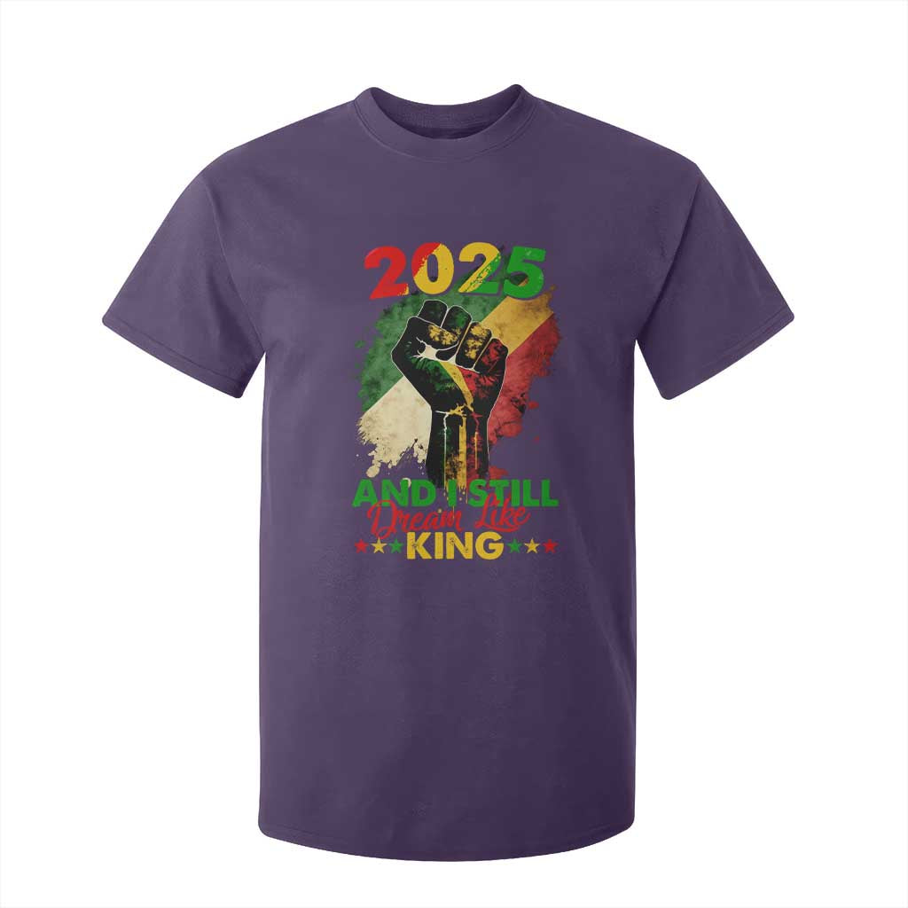 2025 And I Still Dream Like King T Shirt For Kid Martin Luther King Day Black History Month TS11 Purple Print Your Wear