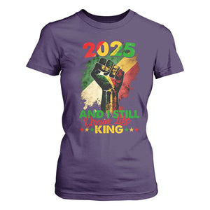2025 And I Still Dream Like King T Shirt For Women Martin Luther King Day Black History Month TS11 Purple Print Your Wear