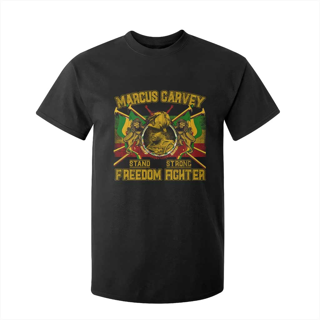 Marcus Garvey T Shirt For Kid Stand Strong Freedom Fighter Black History Month TS11 Black Print Your Wear