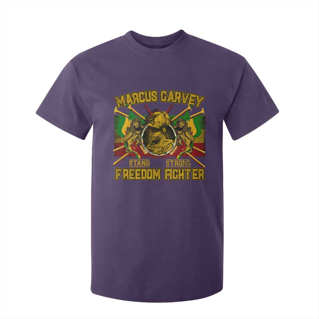 Marcus Garvey T Shirt For Kid Stand Strong Freedom Fighter Black History Month TS11 Purple Print Your Wear