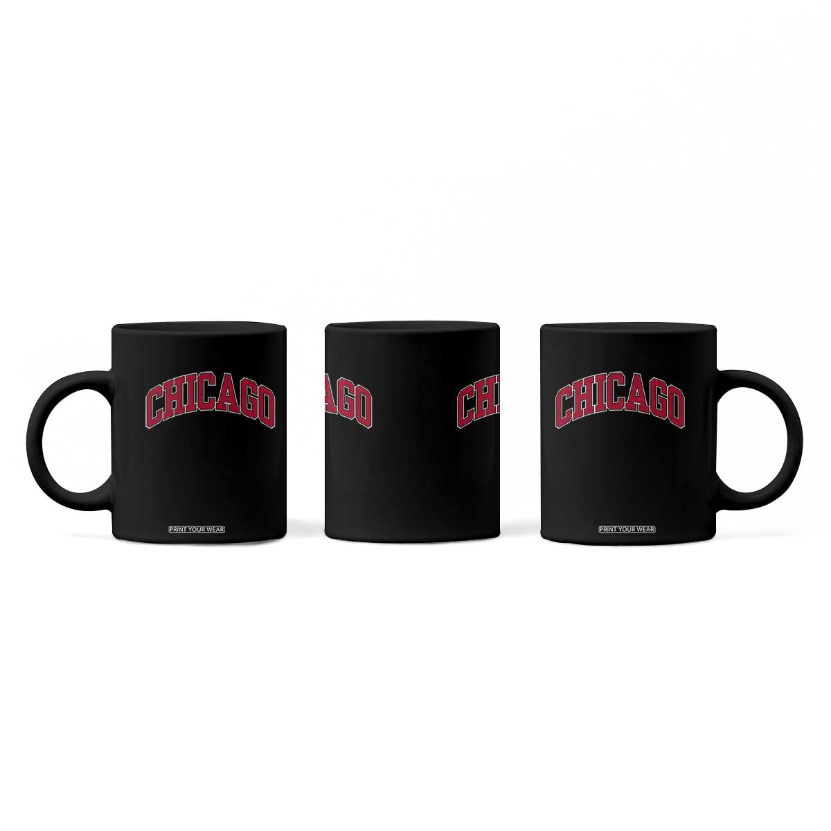 Chicago Pride Illinois IL Vintage Sports Basketball Red Design Coffee Mug TS11 Print Your Wear