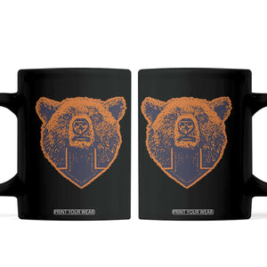 CFB Bear Lover Coffee Mug Vintage Down Sign Football Game Day TS11 Black Print Your Wear
