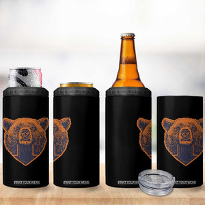 CFB Bear Lover 4 in 1 Can Cooler Tumbler Vintage Down Sign Football Game Day TS11 Print Your Wear