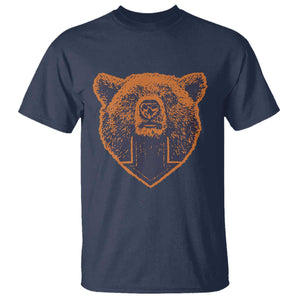CFB Bear Lover T Shirt Vintage Down Sign Football Game Day TS11 Navy Print Your Wear