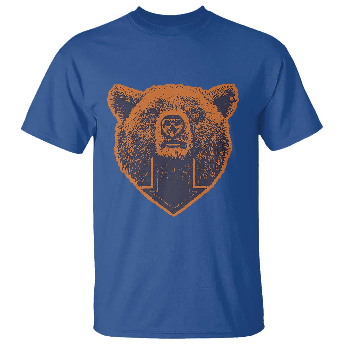 CFB Bear Lover T Shirt Vintage Down Sign Football Game Day TS11 Royal Blue Print Your Wear