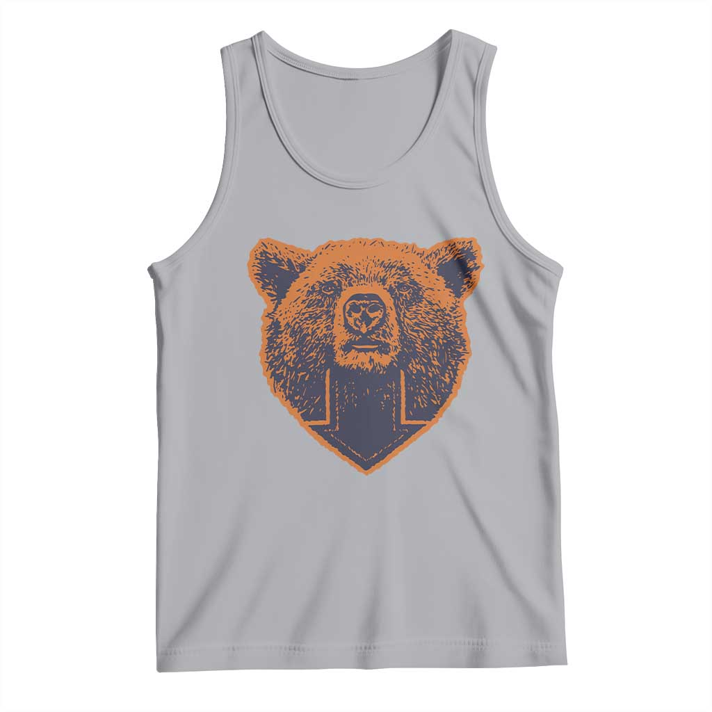 CFB Bear Lover Tank Top Vintage Down Sign Football Game Day TS11 Athletic Heather Print Your Wear